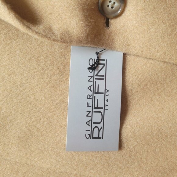 Gianfranco Ruffini Mens Camel Hair Blazer Size 44LG - Picture 9 of 10